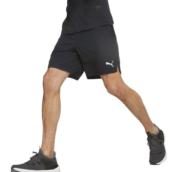 Puma Train All Day 8 Inch Athletic Shorts Mens Black Casual Athletic Bottoms 522