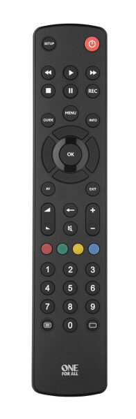Пульт ДУ One for All Basic Universal Remote Contour TVUILTIN-W4210BK