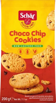 Cookies, Choco Chip, glutenfrei, 200 g