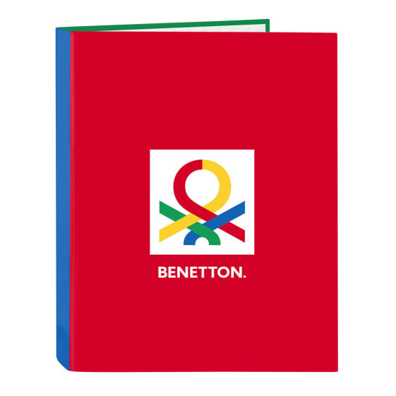 Папка-регистратор Benetton Pop Серый A4 (26.5 x 33 x 4 cm)