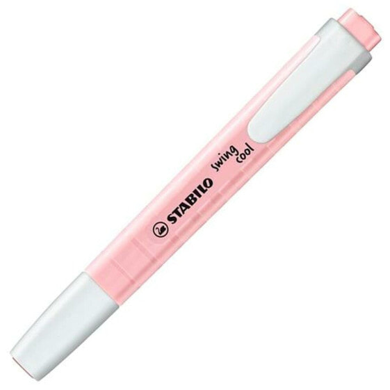 Fluorescent Marker Stabilo Swing Cool Pastel Pink 10 Pieces (1 Unit)
