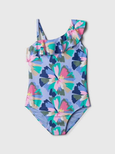 Kids Asymmetric One-Piece Swimsuit