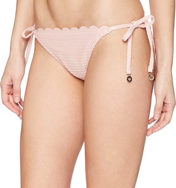 Kate Spade New York Women's 172371 Scallop String Bikini Bottom Size M