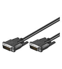 Wentronic 0.5m Dual Link DVI-D Cable - 0.5 m - DVI-D - DVI-D - Black - Male/Male