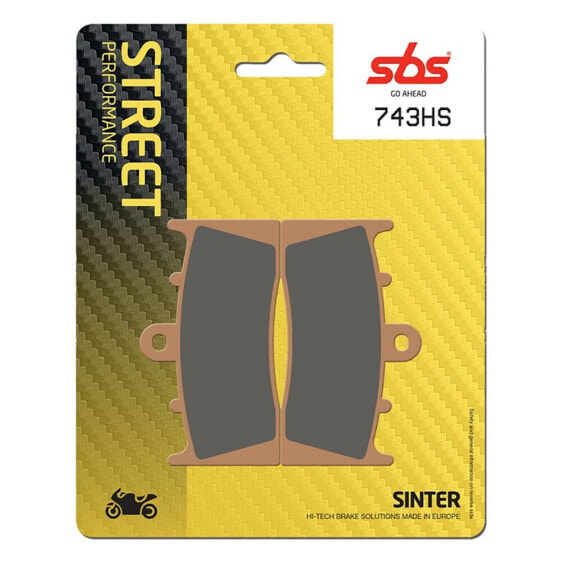 SBS P743-HS Sintered Brake Pads