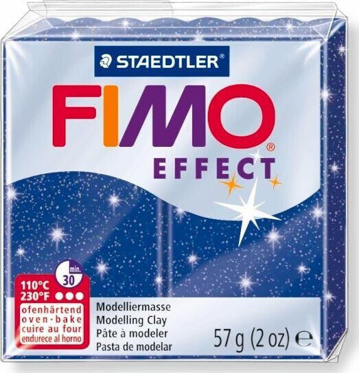 Fimo Masa plastyczna termoutwardzalna Effect brokatowy niebieski 57g