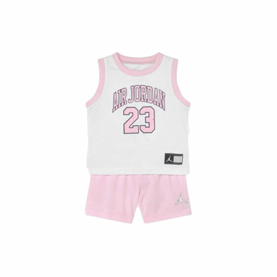 Спортивный костюм для девочек Nike Air Jordan Cadet Разноцветный Розовый