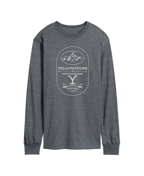 Men's Yellowstone Mountain Arrows Long Sleeve T-shirt