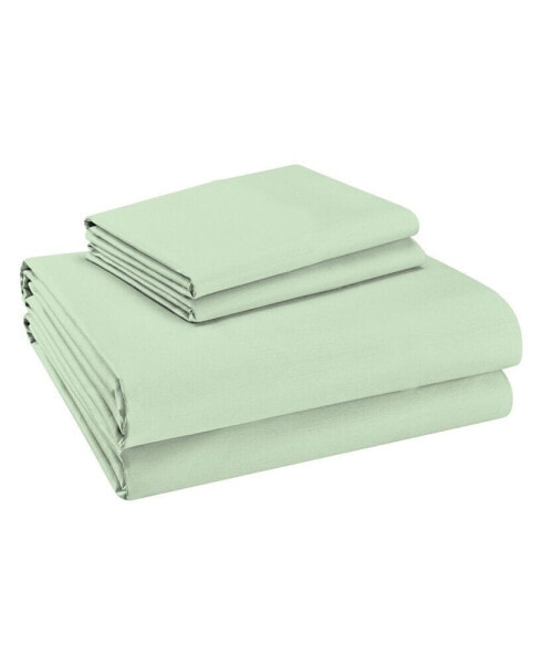 400 Thread Count Cotton Percale 2 Pc Pillowcase King