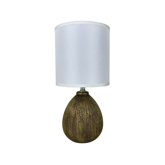Настольная лампа декоративная Versa Lua 25 W Керамика Коричневая 11 х 28 х 11 см