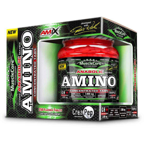 Спортивное питание AMIX Анаболические Аминокислоты с CreaPEP Таблетки 250 штук