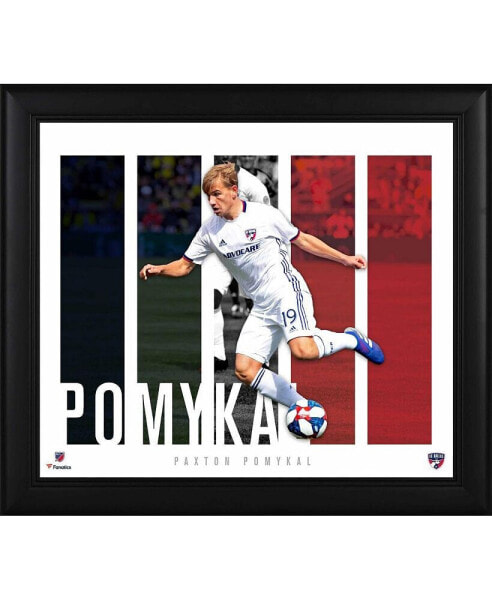 Paxton Pomykal FC Dallas Framed 15" x 17" Player Panel Collage