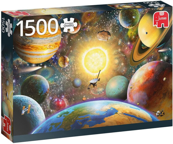 18866 Floating in Space 1000 Pieces Accessories, Multi-Colour