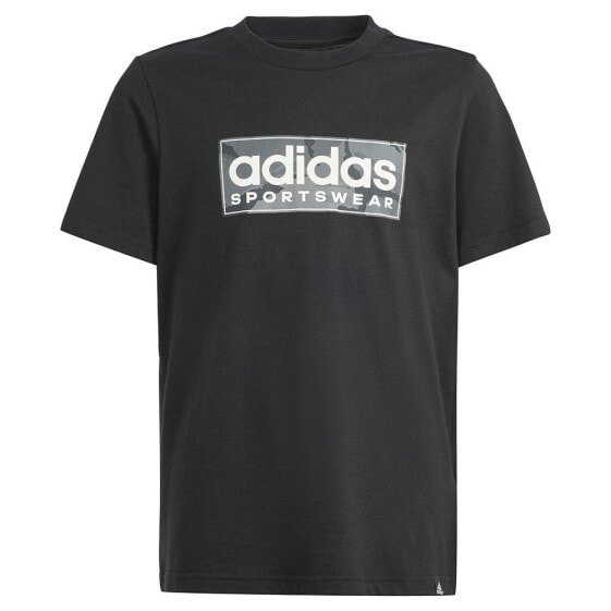 ADIDAS Camo Linear short sleeve T-shirt