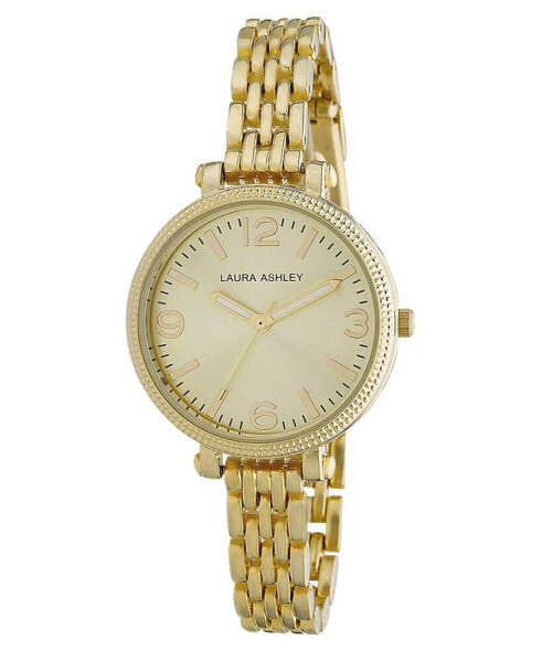 Ladies' Goldtone Link Bracelet Watch