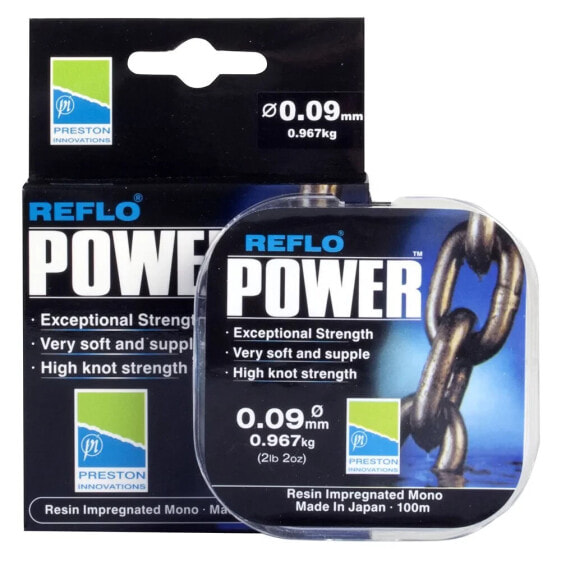 PRESTON INNOVATIONS Reflo Power Carpfishing Line 100 m