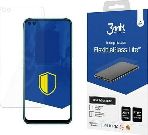 Смартфон Realme 6 Защитное стекло гибридное 3MK FlexibleGlass Lite