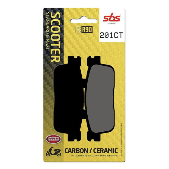 SBS Hi-Tech Scooter 201CT Carbon Ceramic Brake Pads