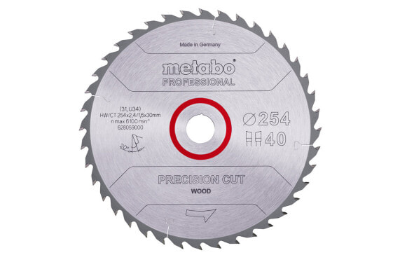 Metabo 628059000 - Wood - 25.4 cm - 3 cm - High-Speed Steel (HSS) - 2.4 mm - Metabo
