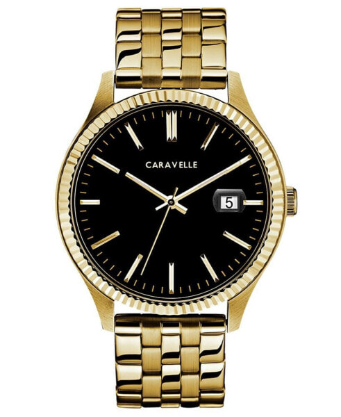 Часы Caravelle Gold-Tone Steel 41mm