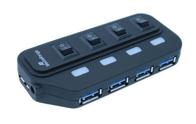 USB флешка Mediarange MEDIARANGE MRCS505 - USB 3.2 Gen 1 (3.1 Gen 1) Type-A - 5000 Mbit/s - Black - DC - USB