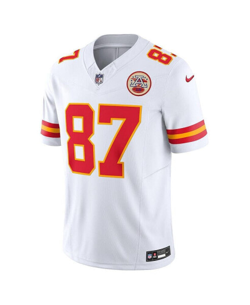 Men's Travis Kelce White Kansas City Chiefs Vapor F.U.S.E. Limited Jersey