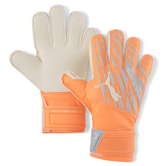 Puma Ultra Protect 3 Rc Goalkeeper Gloves Mens Orange 04179405