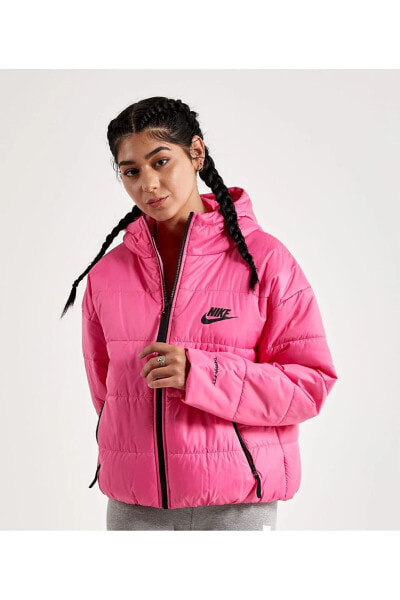 Куртка женская Nike Sportswear Therma-Fit Repel Synthetic-Fill Full-Zip Hoodie Kadın Mont DX1797-684