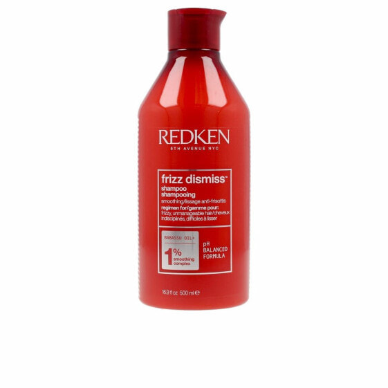 Redken Frizz Dismiss Shampoo Шампунь с маслом бабассу для непослушных и пушащихся волос 500 мл