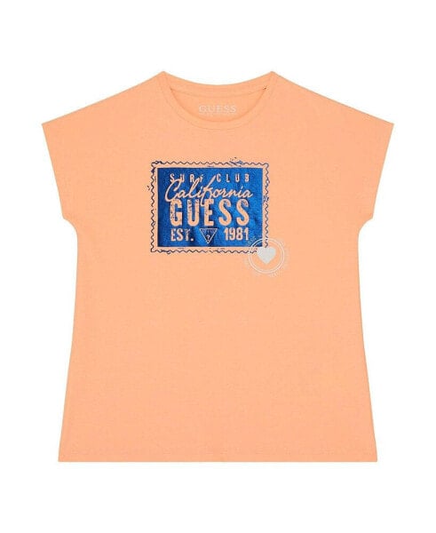 Big Girls Foil Logo Short Sleeve T-shirt