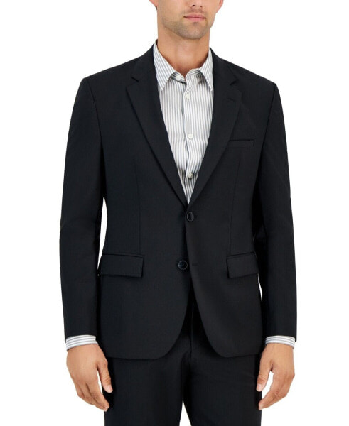 Hugo by Hugo Boss Modern Fit Wool Blend Suit Jacket Black 38R