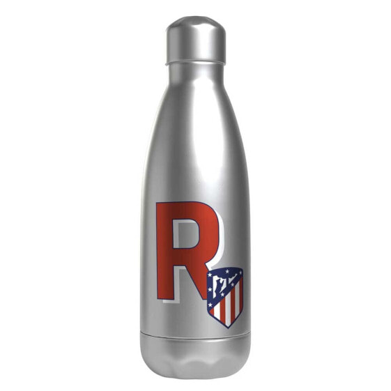Бутылка для воды из нержавеющей стали ATLETICO DE MADRID с гравировкой буквы R 550 мл