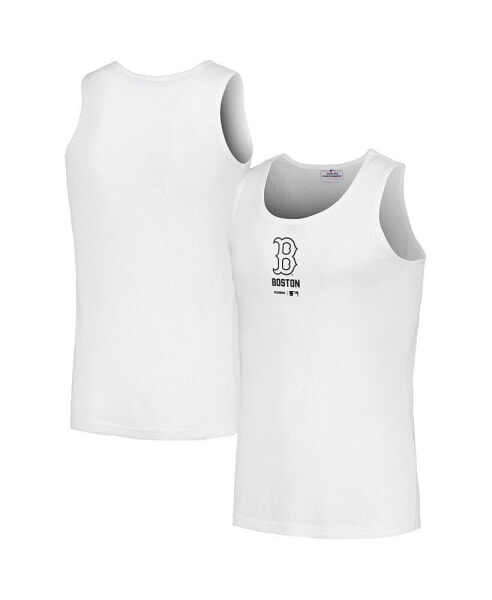 Men's White Boston Red Sox Two-Pack Tank Top