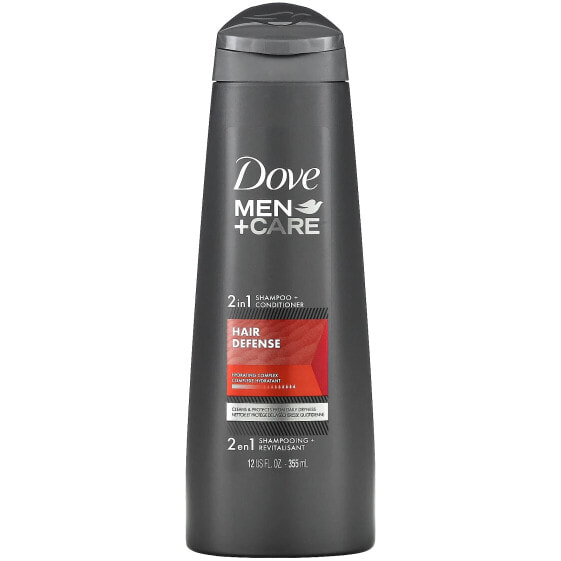 Dove, Men + Care, шампунь и кондиционер 2 в 1, защита волос, 355 мл (12 жидк. Унций)