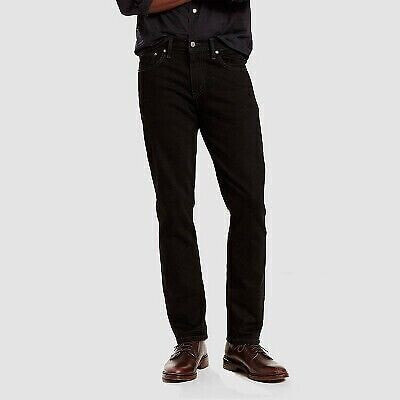 Levi's Men's Big & Tall 511 Slim Fit Jeans - Black Denim 34x36