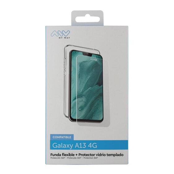 MYWAY Screen Protector + Galaxy A13 phone case 4G