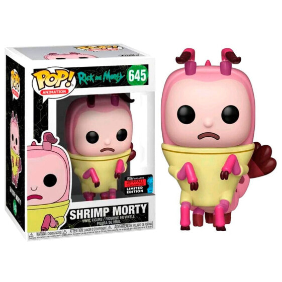 FUNKO POP Rick And Morty Shrimp Morty Exclusive Figure