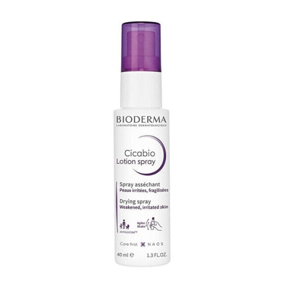 Repair and soothing spray Cicabio Lotion (Drying Spray) 40 ml