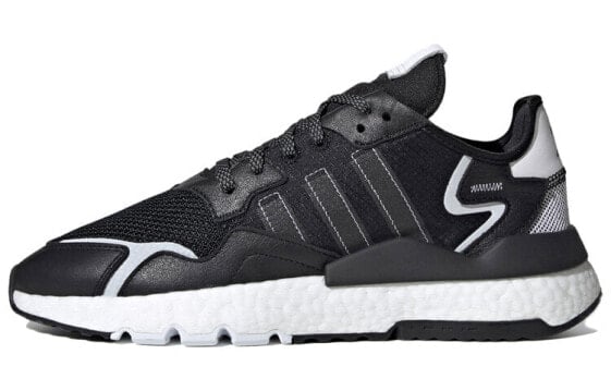 Кроссовки adidas Originals Nite Jogger черно-белые унисекс