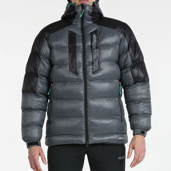 Куртка +8000 Antezo - синтетическая, изготовлена из 100% нейлона, наполнитель Pumpfiber, легкая, водоотталкивающая, с карманами и регулируемым капюшоном