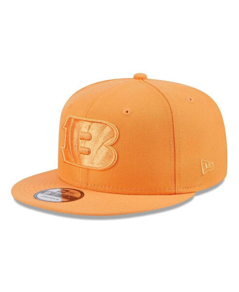 Бейсболка мужская New Era Cincinnati Bengals оранжевая 9Fifty Snapback Hat