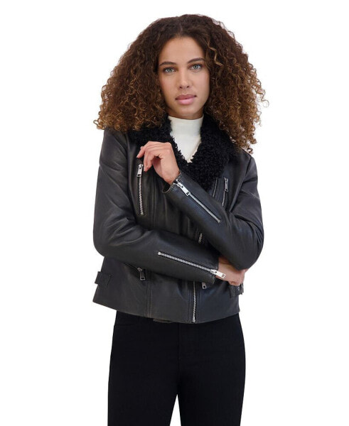 Women's Paley Classic Aviator Leather Jacket