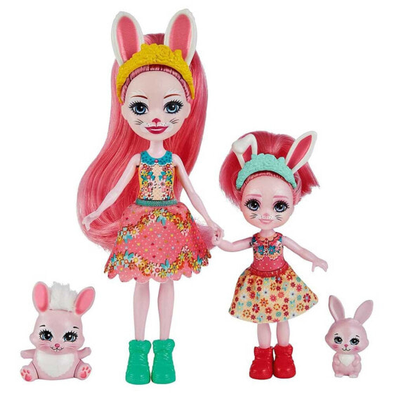 ENCHANTIMALS Bree Bunny & Twist Bedelia Bunny & Tappy Dolls