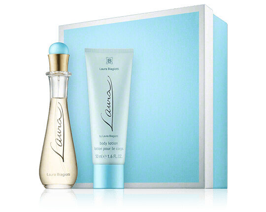 Laura Biagiotti Laura 25 ml EdT Set mit Body Lotion