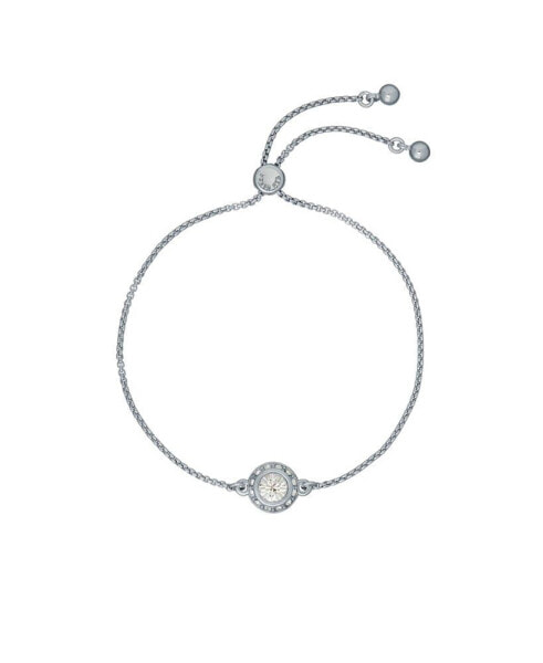SOLETA: Solitaire Sparkle Crystal Adjustable Bracelet