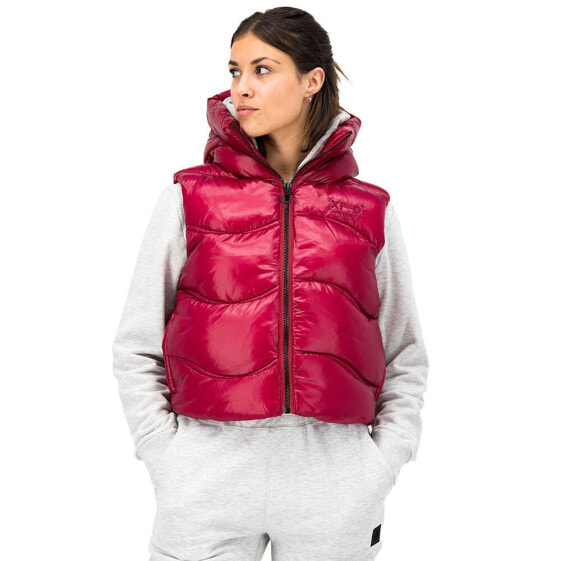 SUPERDRY Code Xpd Crop Padded Vest