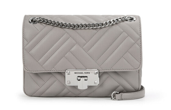 Сумка женская MICHAEL KORS MK Peyton серого цвета 35S0SP6F2U-PEARL-GREY