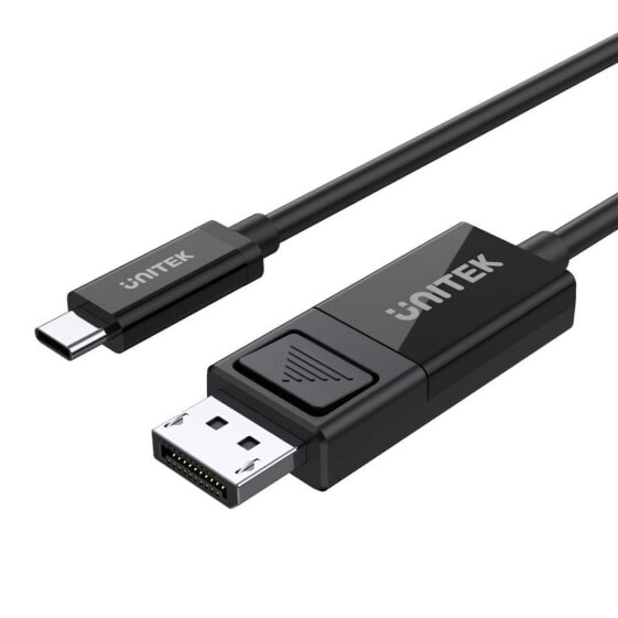 Универсальный кабель USB-C-DisplayPort Unitek V1146A Чёрный 1,8 m