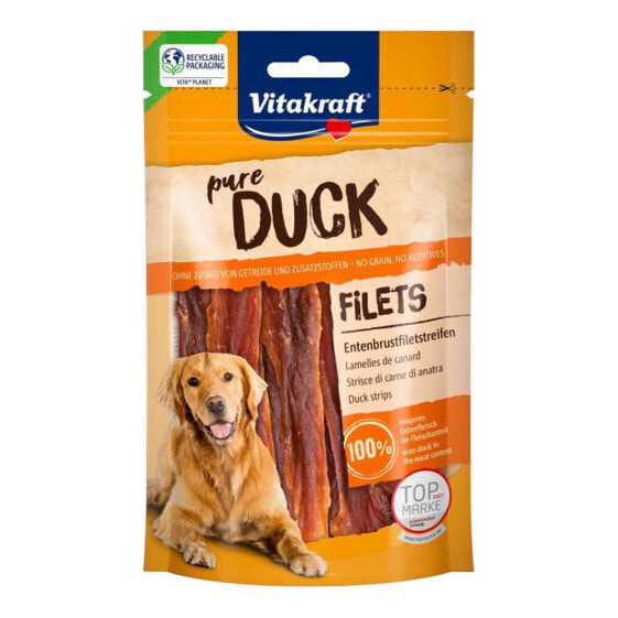 VITAKRAFT Pure Duck Fillets 80g dog treat