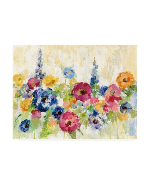 Silvia Vassileva Sunshine Field Flowers Canvas Art - 15.5" x 21"